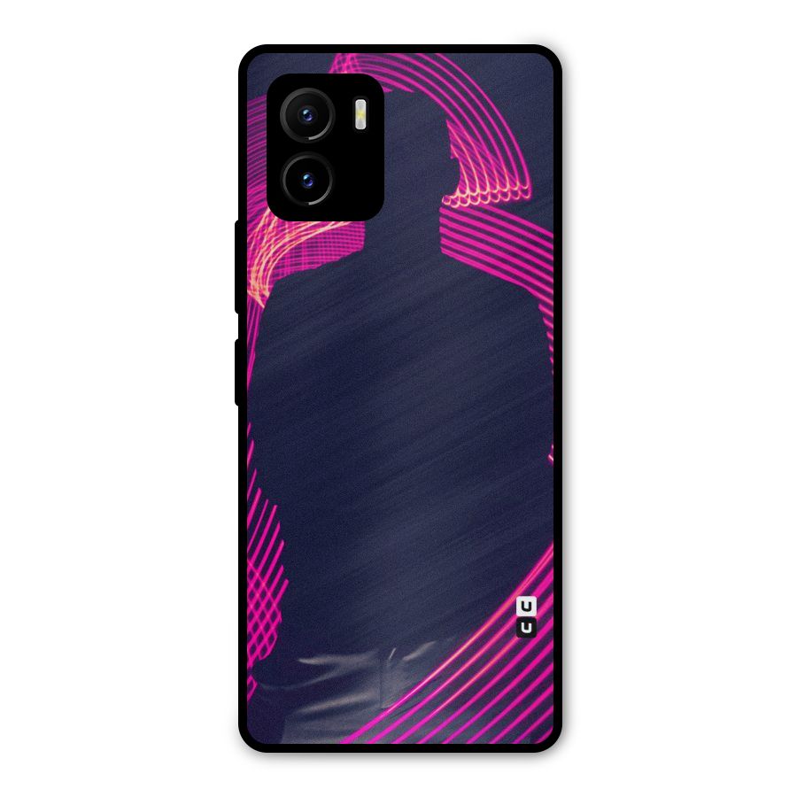 Dark Night DJ Metal Back Case for Vivo Y15s