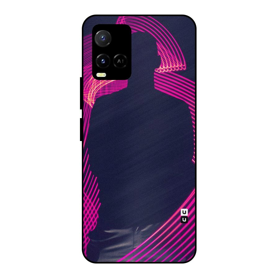 Dark Night DJ Metal Back Case for Vivo Y21A
