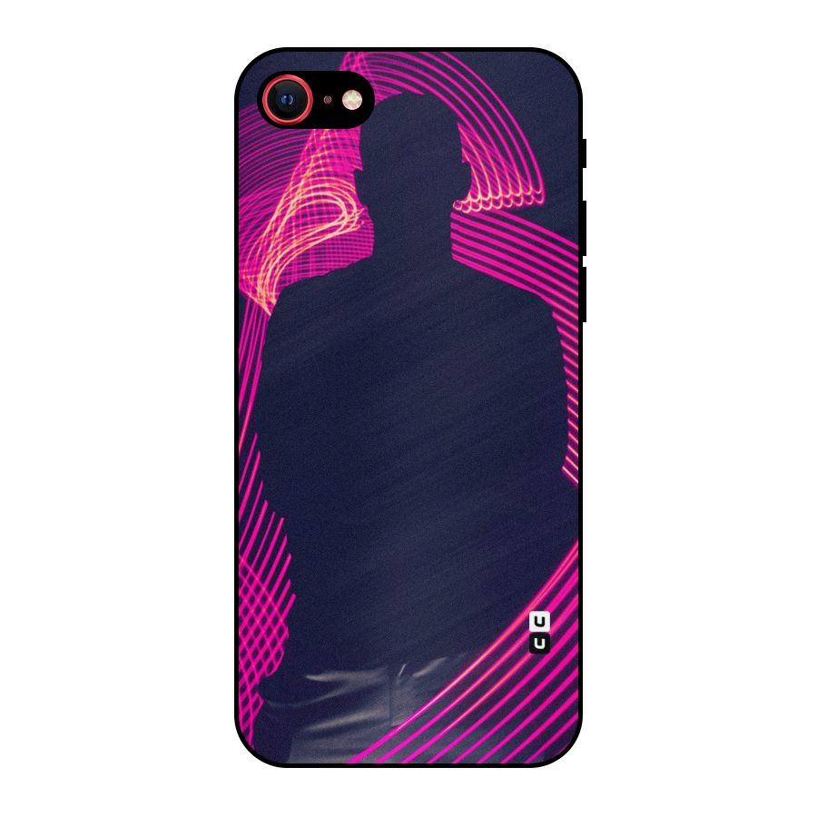 Dark Night DJ Metal Back Case for iPhone 7