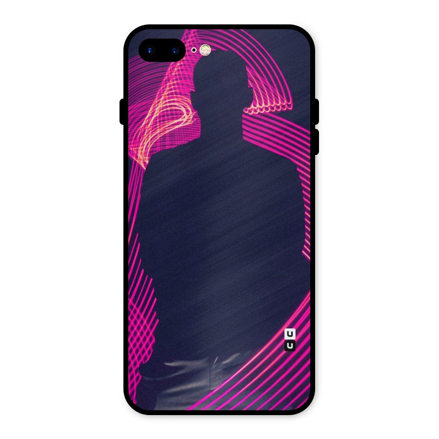Dark Night DJ Metal Back Case for iPhone 8 Plus