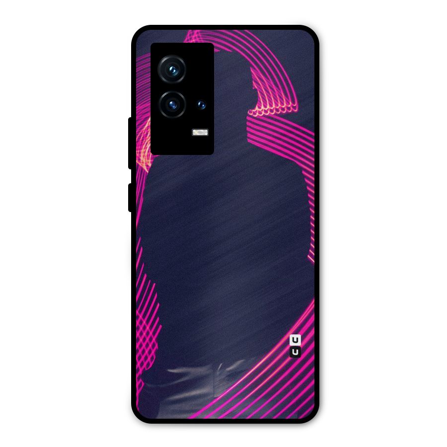 Dark Night DJ Metal Back Case for iQOO 9 5G