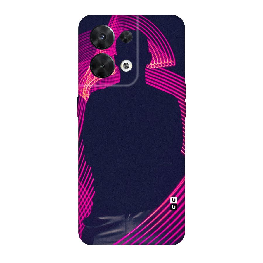Dark Night DJ Original Polycarbonate Back Case for Oppo Reno8 5G