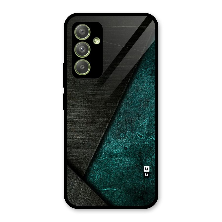 Dark Olive Green Glass Back Case for Galaxy A54