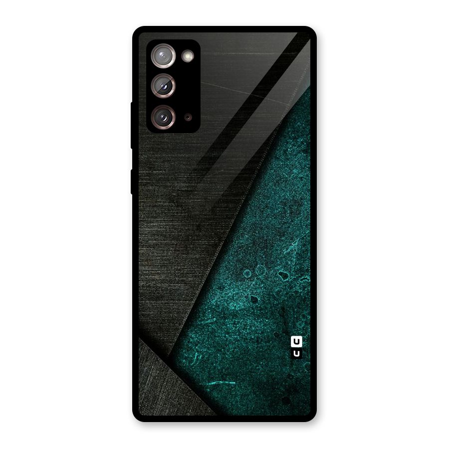 Dark Olive Green Glass Back Case for Galaxy Note 20