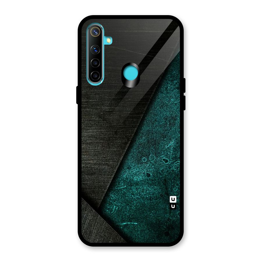 Dark Olive Green Glass Back Case for Realme 5