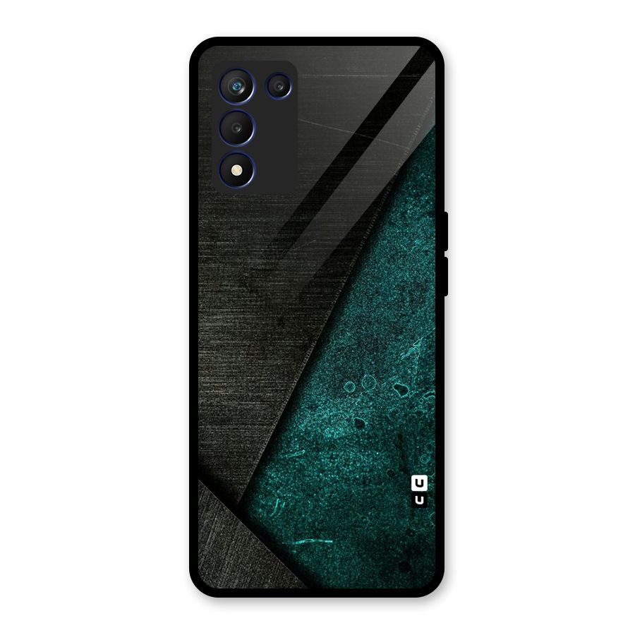 Dark Olive Green Glass Back Case for Realme 9 5G Speed