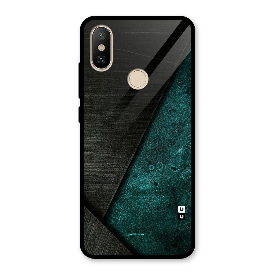 Dark Olive Green Glass Back Case for Redmi A2