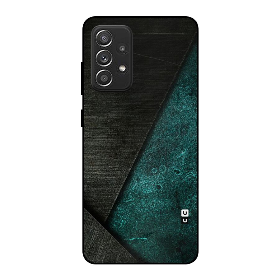 Dark Olive Green Metal Back Case for Galaxy A52
