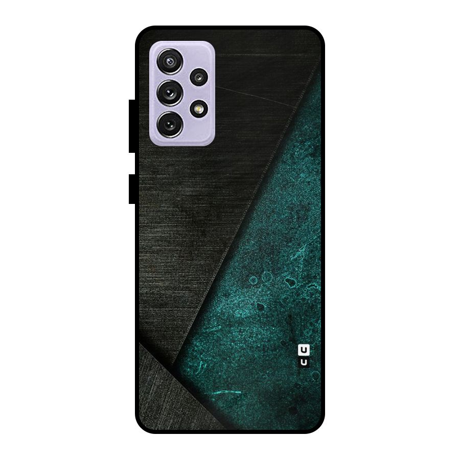 Dark Olive Green Metal Back Case for Galaxy A72
