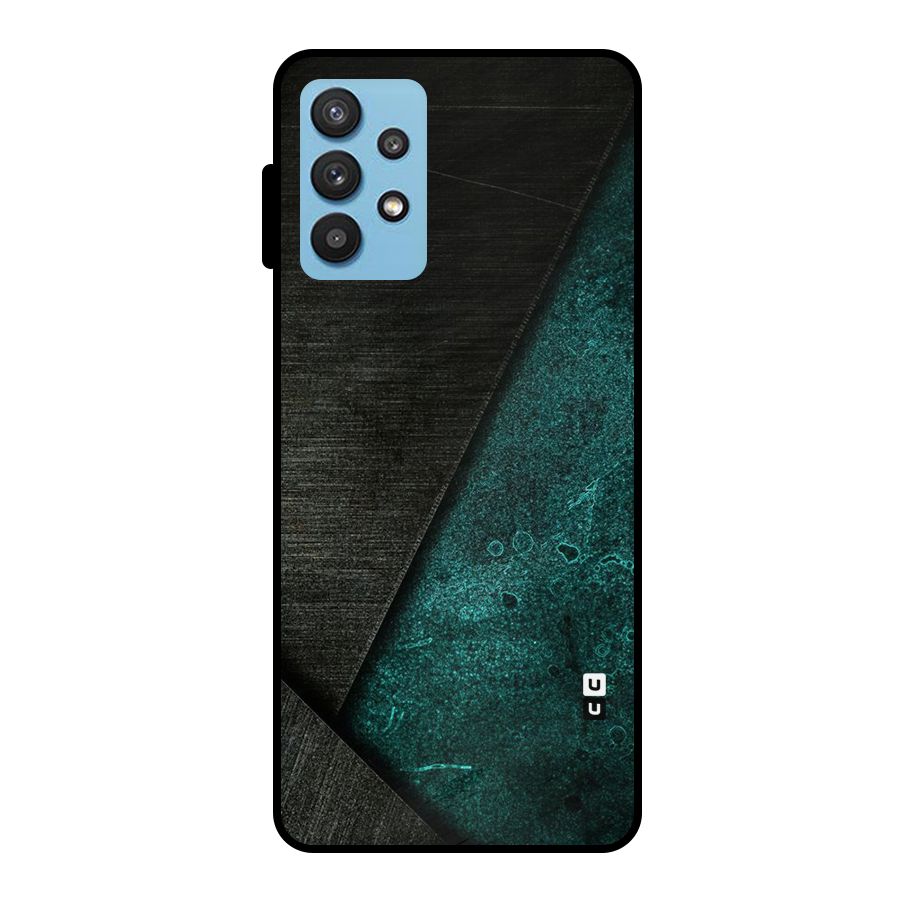 Dark Olive Green Metal Back Case for Galaxy M32 5G