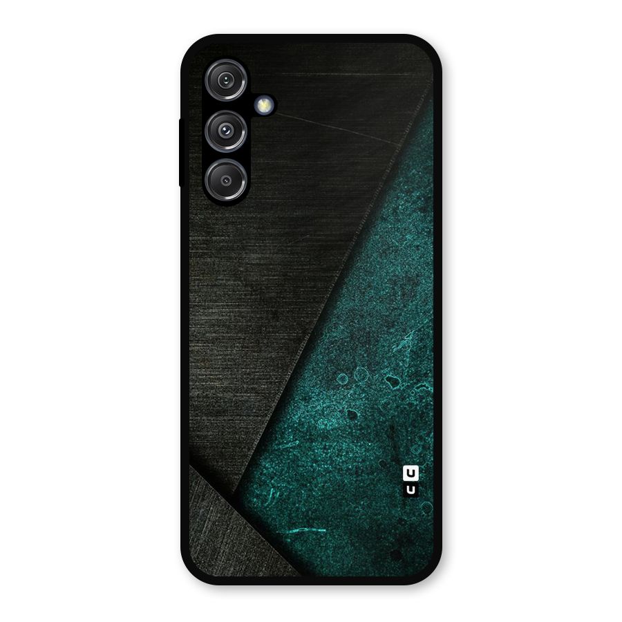 Dark Olive Green Metal Back Case for Galaxy M34 5G