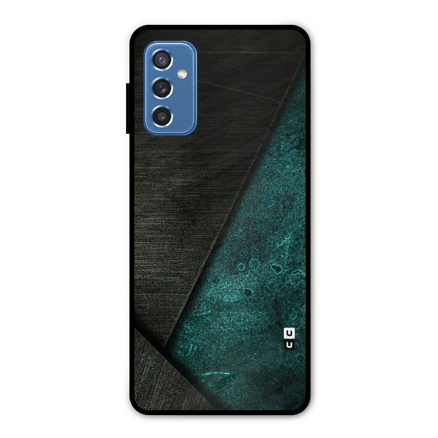 Dark Olive Green Metal Back Case for Galaxy M52 5G