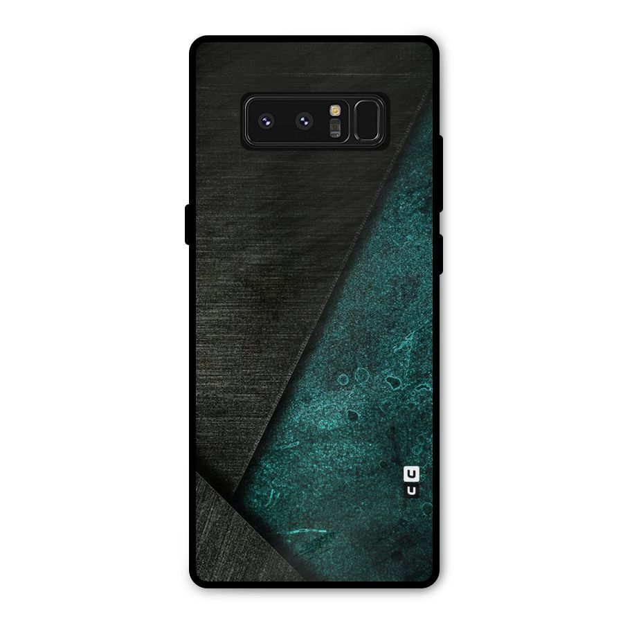 Dark Olive Green Metal Back Case for Galaxy Note 8