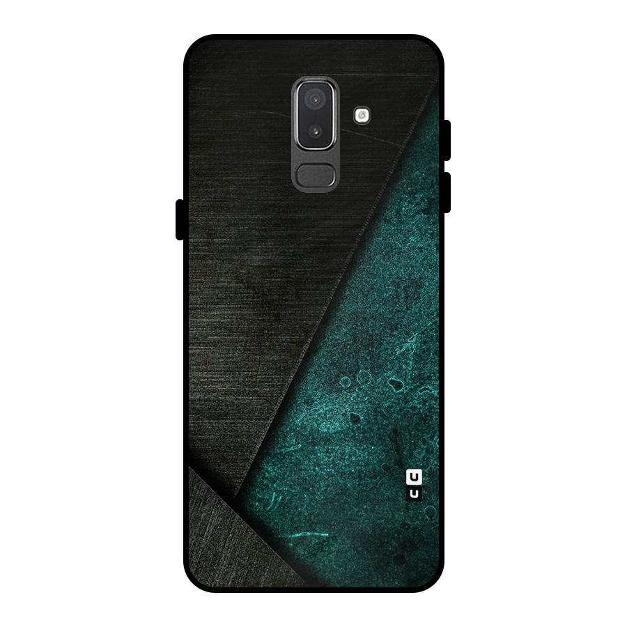 Dark Olive Green Metal Back Case for Galaxy On8 (2018)