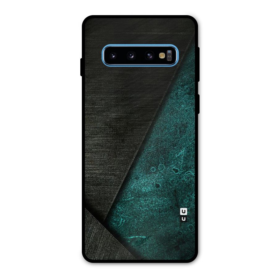 Dark Olive Green Metal Back Case for Galaxy S10