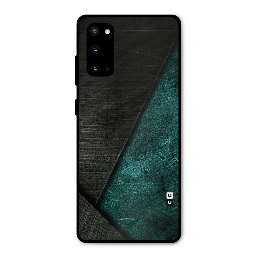 Dark Olive Green Metal Back Case for Galaxy S20