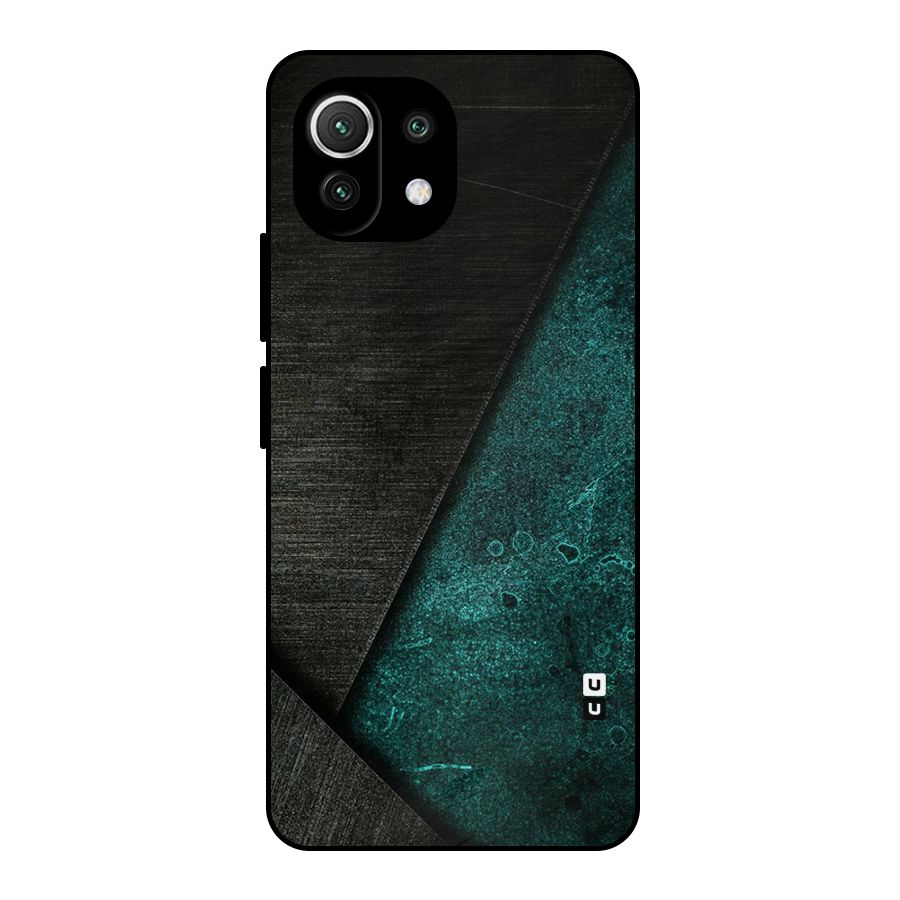 Dark Olive Green Metal Back Case for Mi 11 Lite