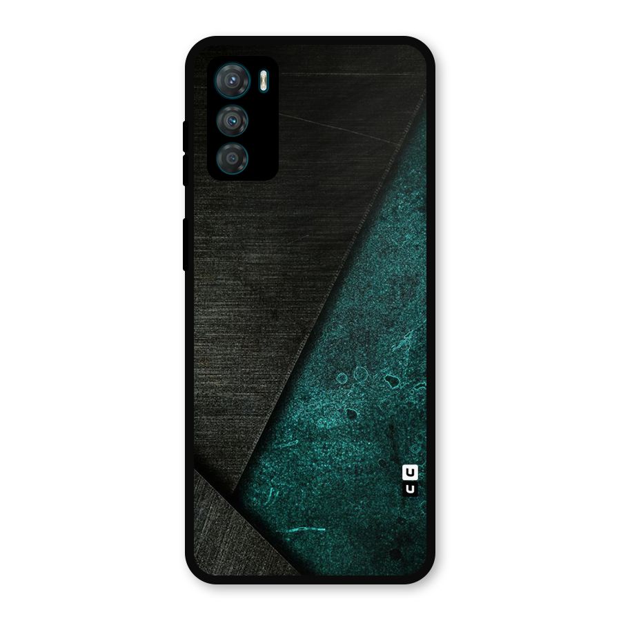 Dark Olive Green Metal Back Case for Moto G42
