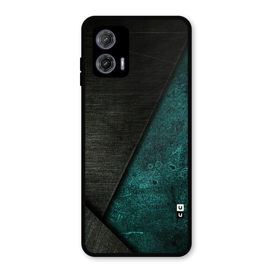 Dark Olive Green Metal Back Case for Moto G73