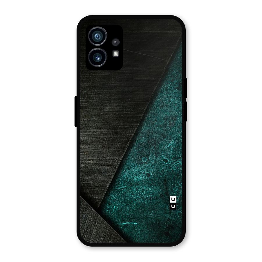 Dark Olive Green Metal Back Case for Nothing Phone 1