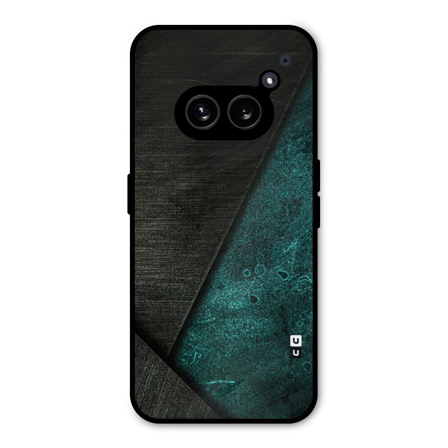 Dark Olive Green Metal Back Case for Nothing Phone 2a Plus