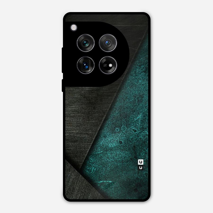 Dark Olive Green Metal Back Case for OnePlus 12