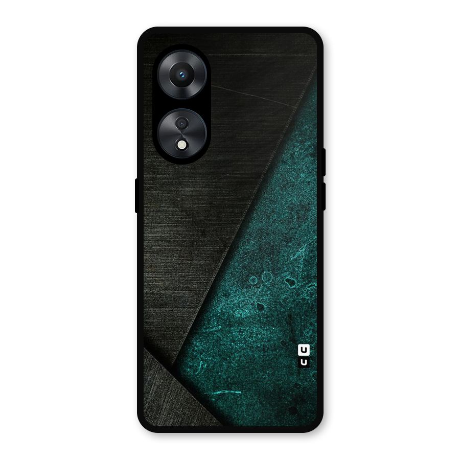 Dark Olive Green Metal Back Case for Oppo A78