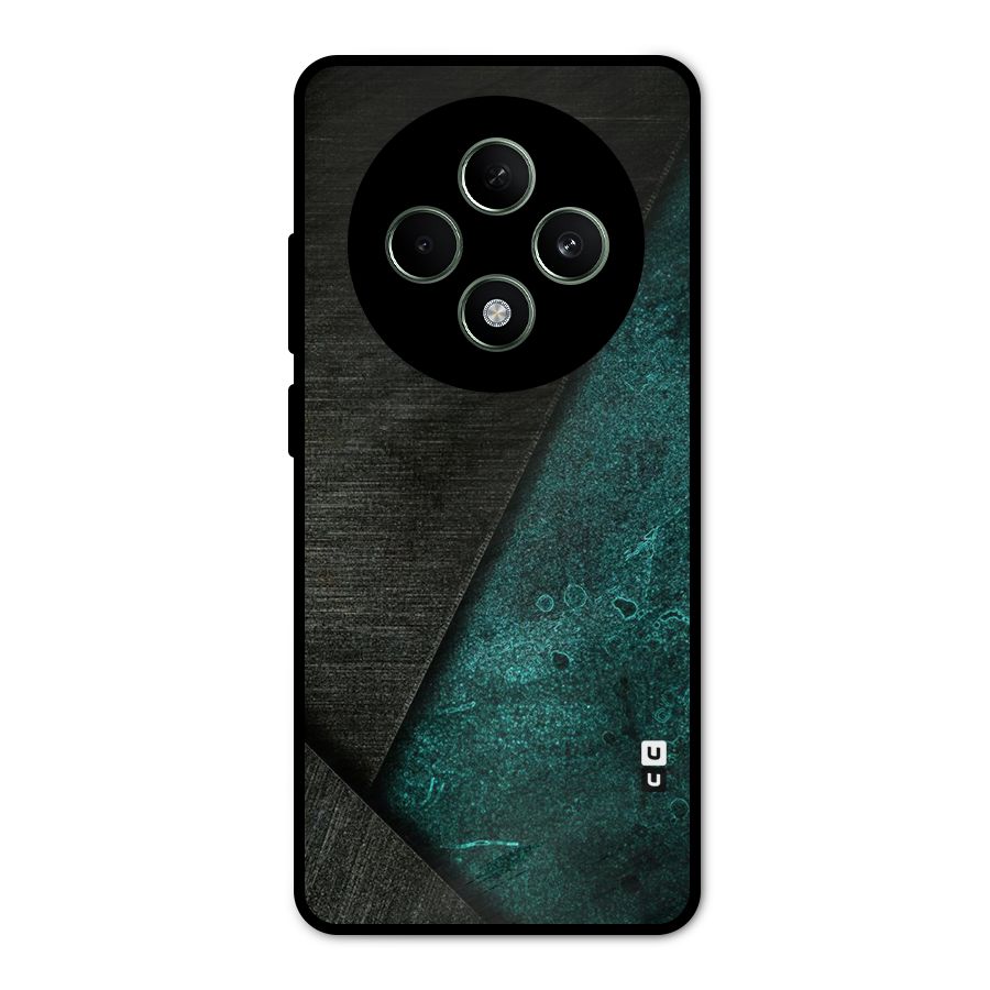 Dark Olive Green Metal Back Case for Oppo F27