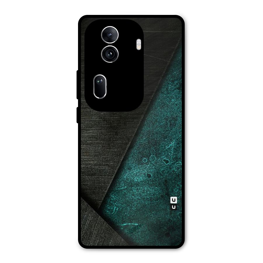 Dark Olive Green Metal Back Case for Oppo Reno11 Pro 5G