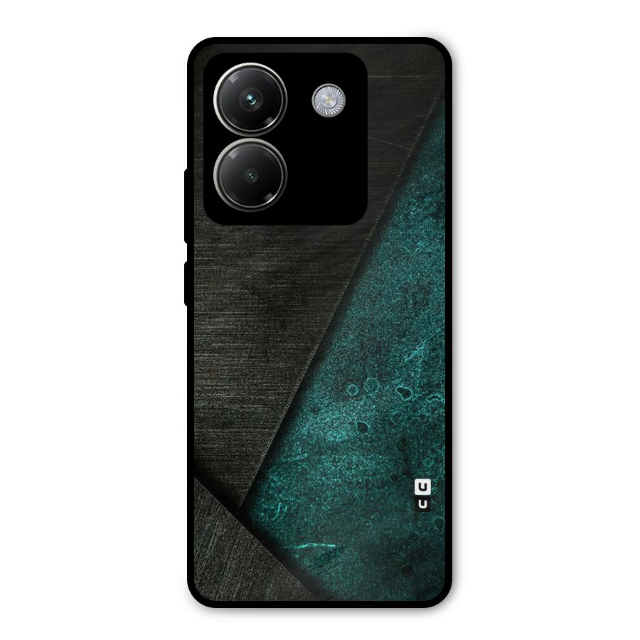Dark Olive Green Metal Back Case for Poco M7 Pro 5G