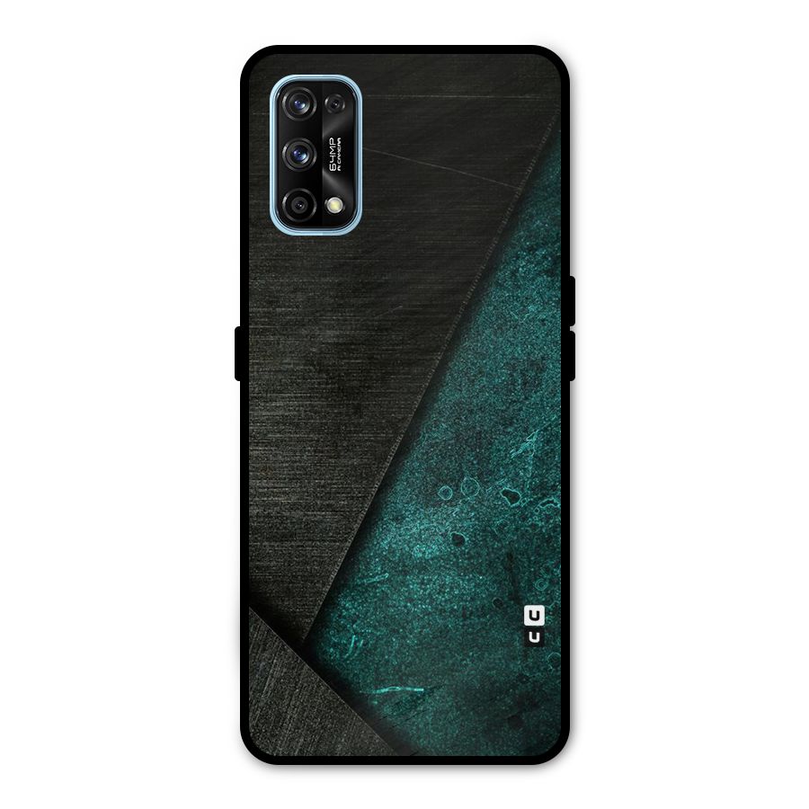 Dark Olive Green Metal Back Case for Realme 7 Pro