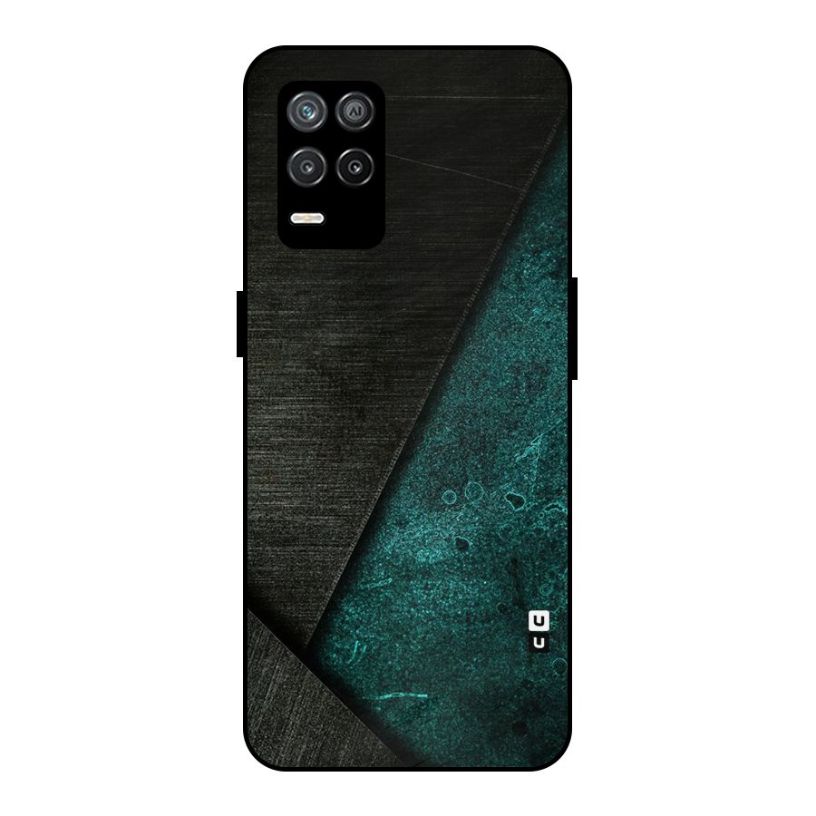 Dark Olive Green Metal Back Case for Realme 8 5G