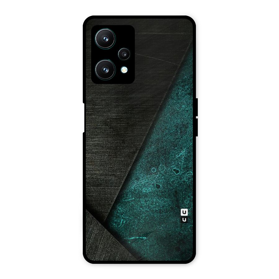 Dark Olive Green Metal Back Case for Realme 9 Pro 5G