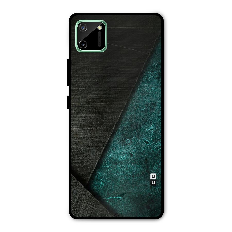 Dark Olive Green Metal Back Case for Realme C11