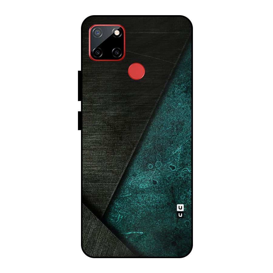Dark Olive Green Metal Back Case for Realme C12