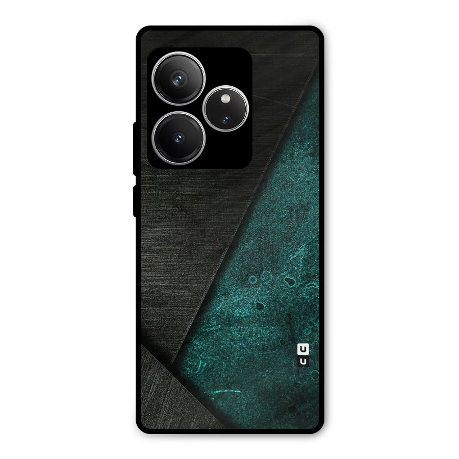Dark Olive Green Metal Back Case for Realme GT 6