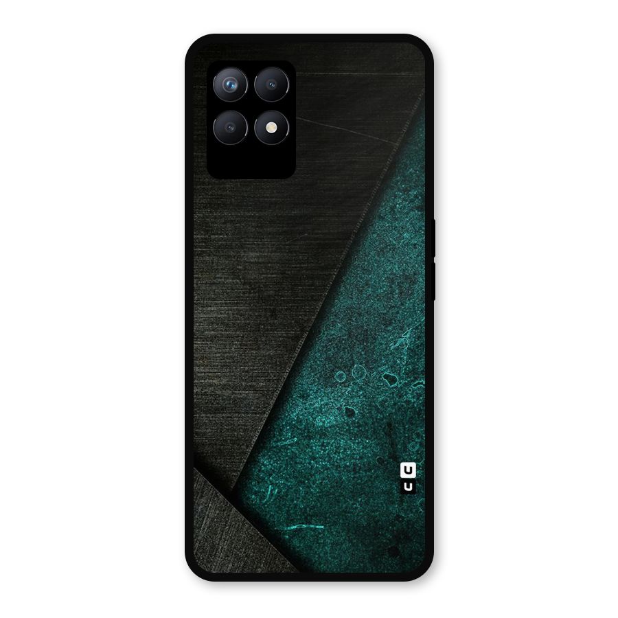 Dark Olive Green Metal Back Case for Realme Narzo 50