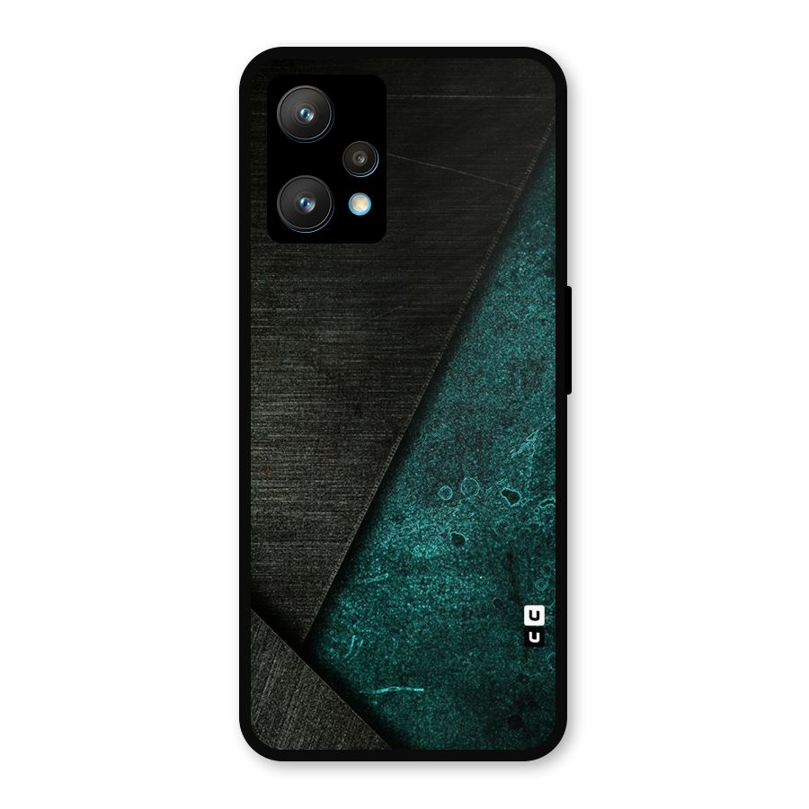 Dark Olive Green Metal Back Case for Realme Narzo 50 Pro