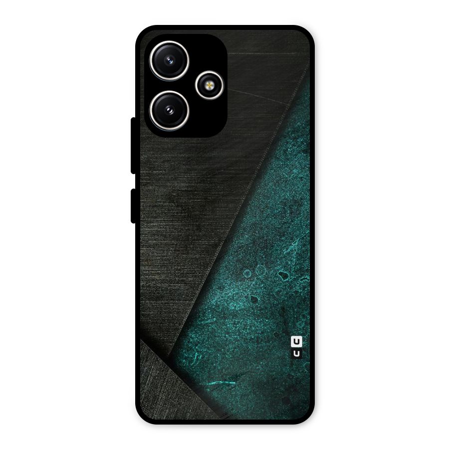 Dark Olive Green Metal Back Case for Redmi 12 5G