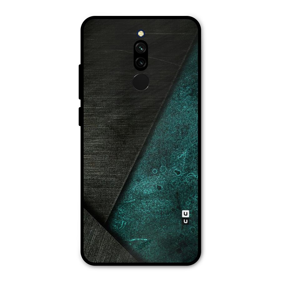 Dark Olive Green Metal Back Case for Redmi 8