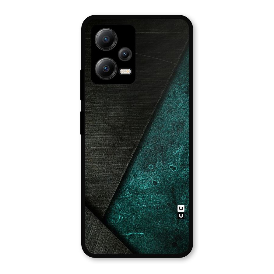 Dark Olive Green Metal Back Case for Redmi Note 12 5G