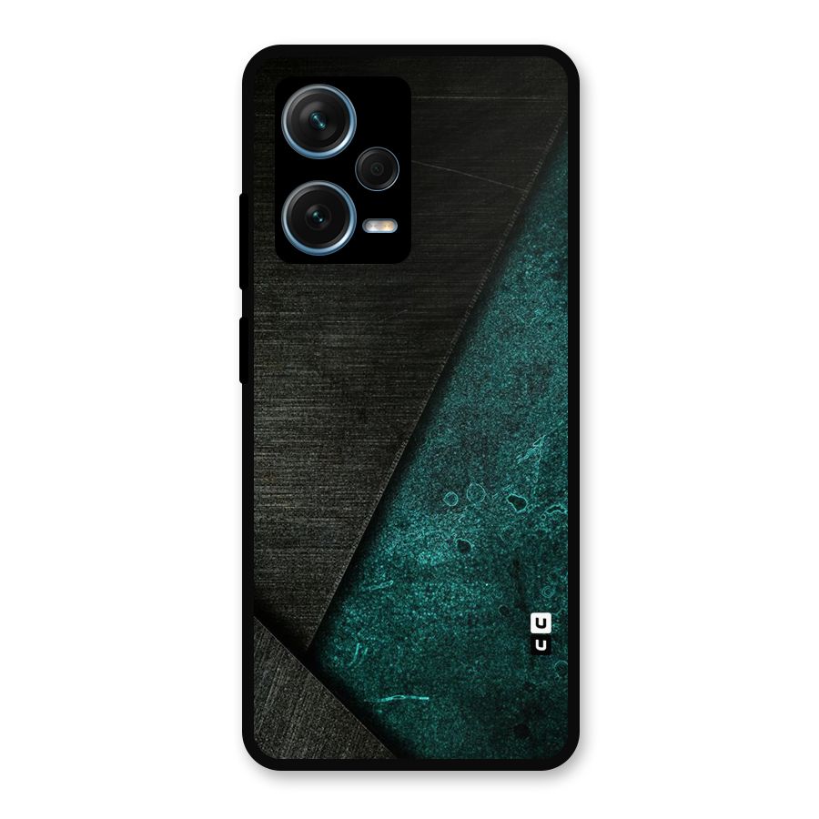 Dark Olive Green Metal Back Case for Redmi Note 12 Pro Plus 5G