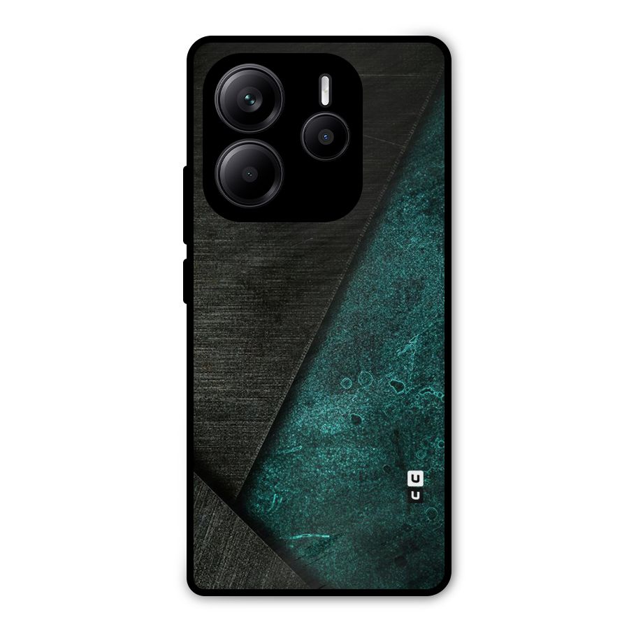 Dark Olive Green Metal Back Case for Redmi Note 14 5G