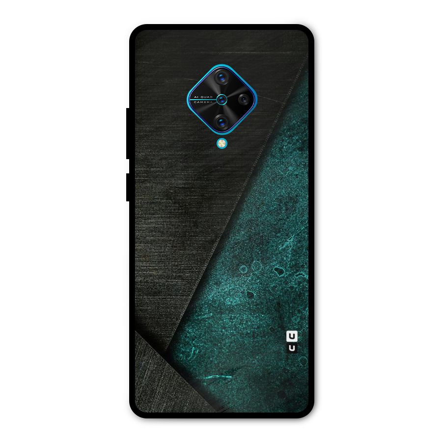 Dark Olive Green Metal Back Case for Vivo S1 Pro