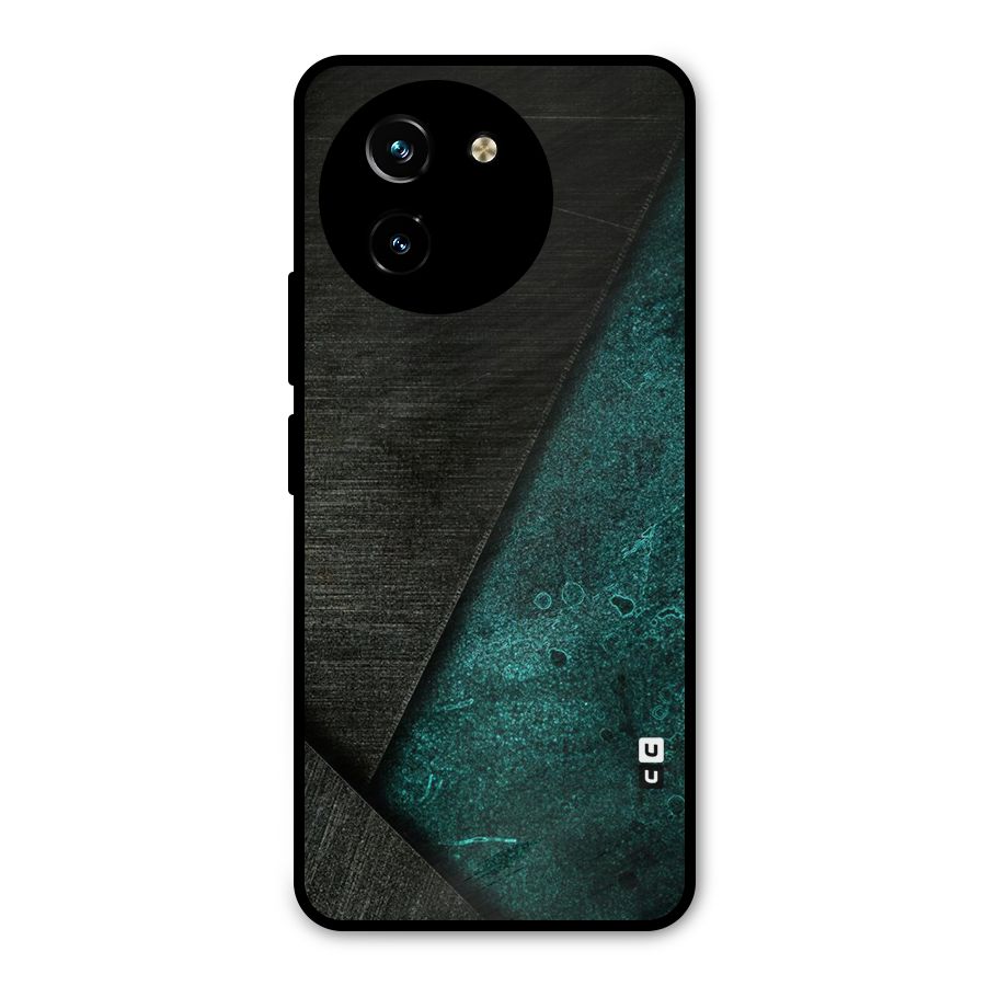 Dark Olive Green Metal Back Case for Vivo T3x