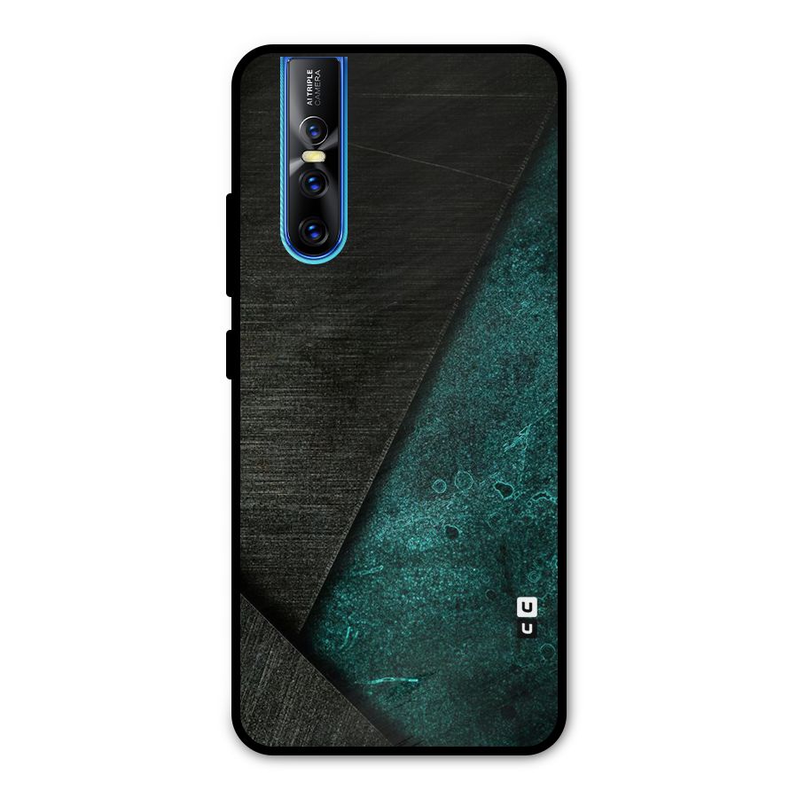 Dark Olive Green Metal Back Case for Vivo V15 Pro