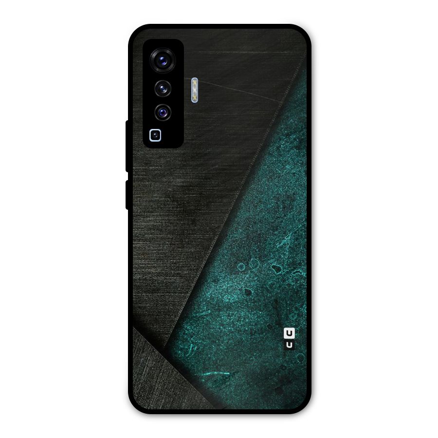 Dark Olive Green Metal Back Case for Vivo X50