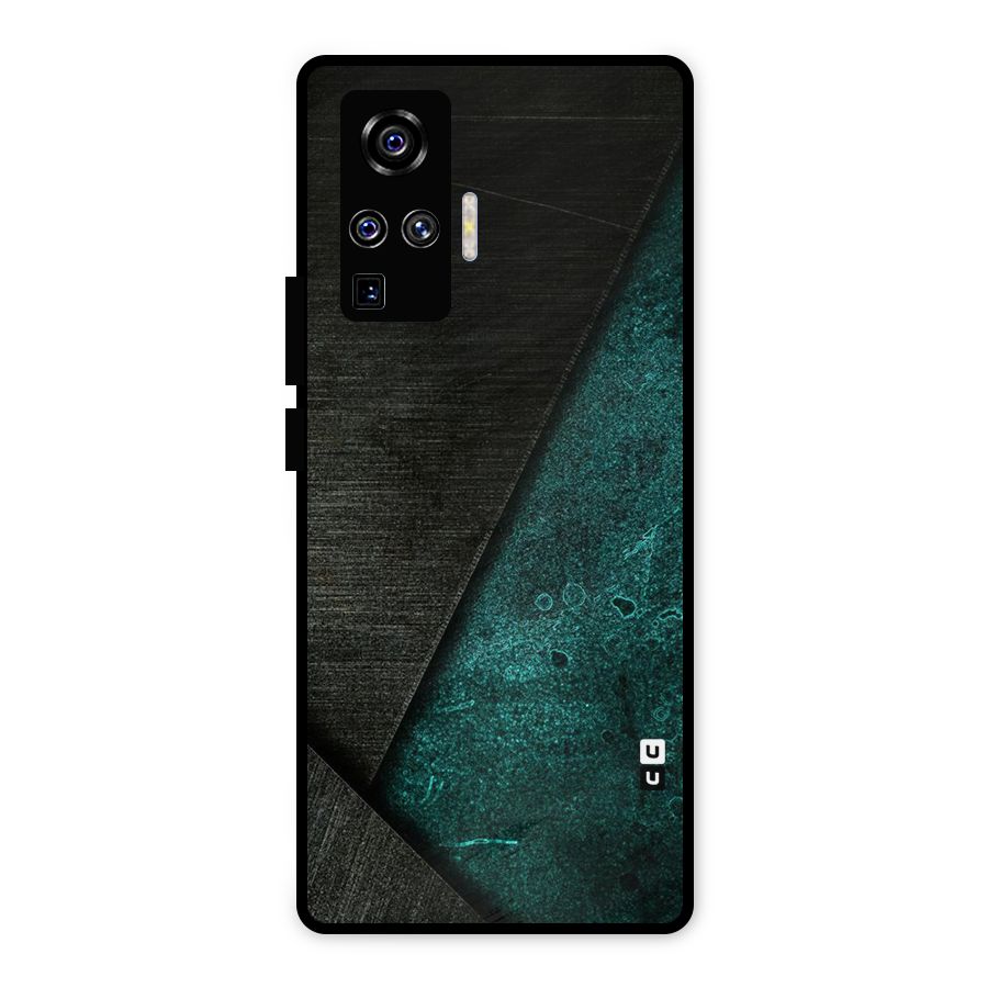 Dark Olive Green Metal Back Case for Vivo X50 Pro