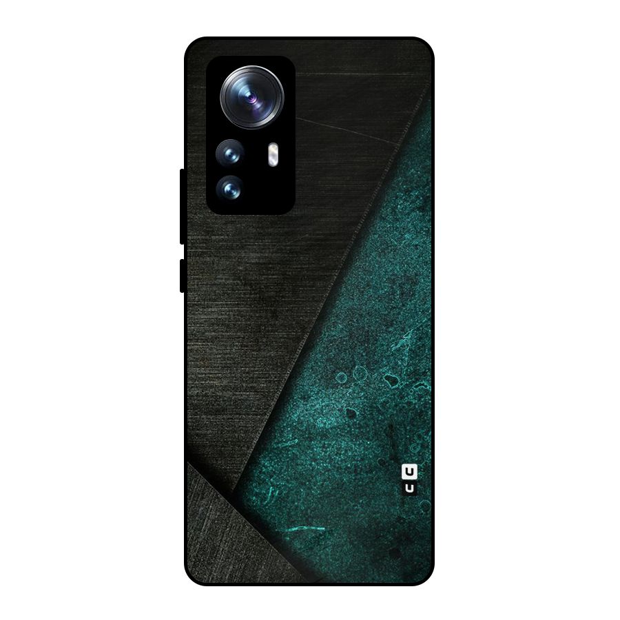 Dark Olive Green Metal Back Case for Xiaomi 12 Pro