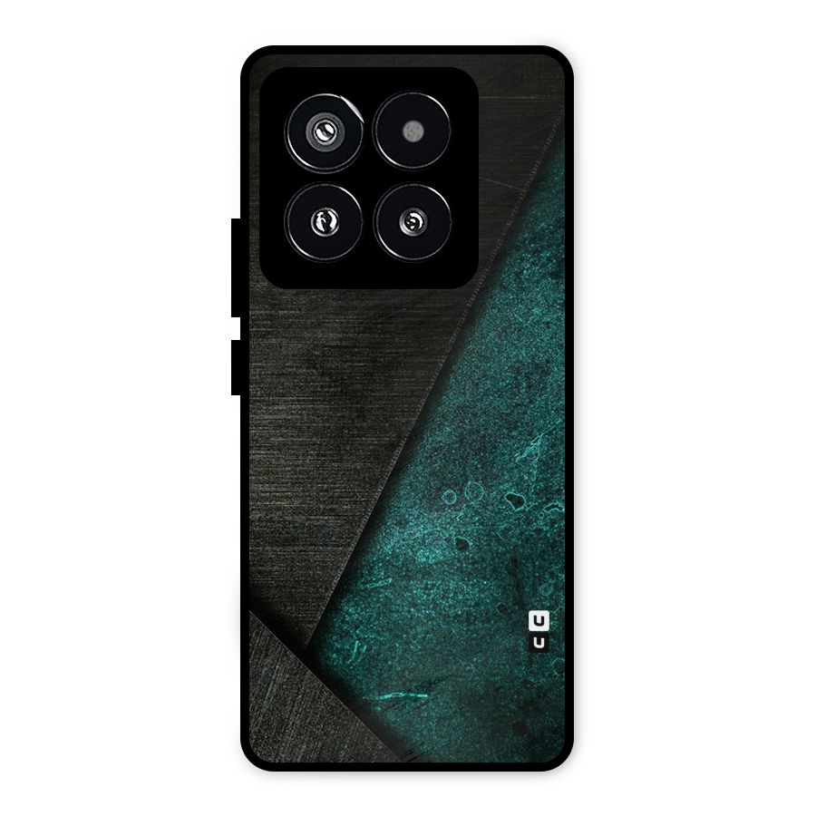 Dark Olive Green Metal Back Case for Xiaomi 14 Pro